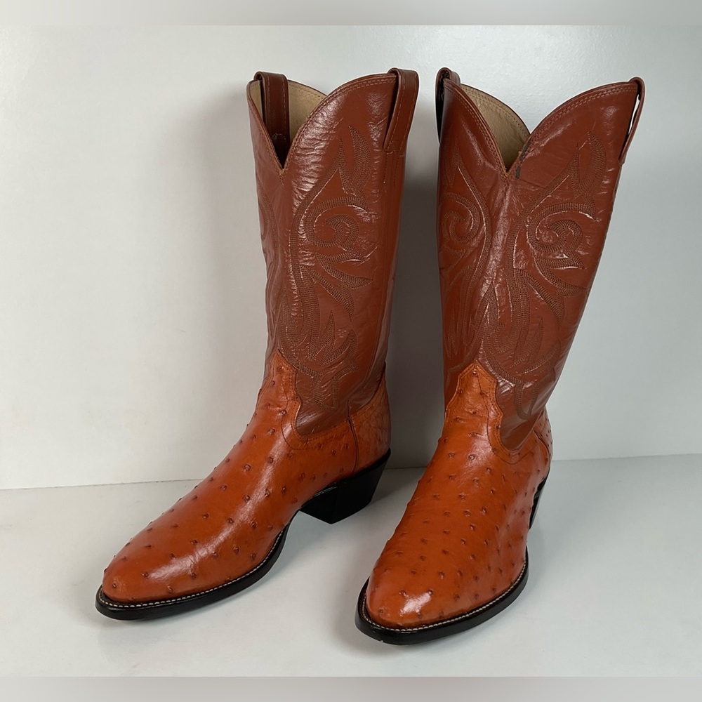 Vintage Nocona Full Quill Ostrich | Exotic | USA Made | Men’s 9 D